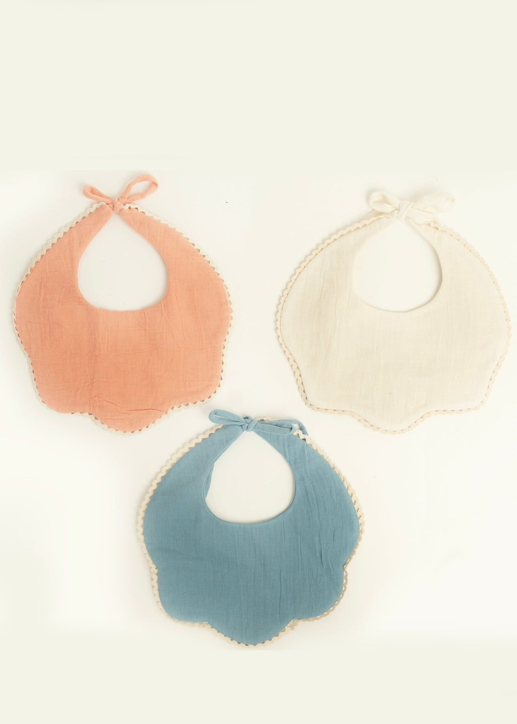 The Petal Bib Trio (set of 3)